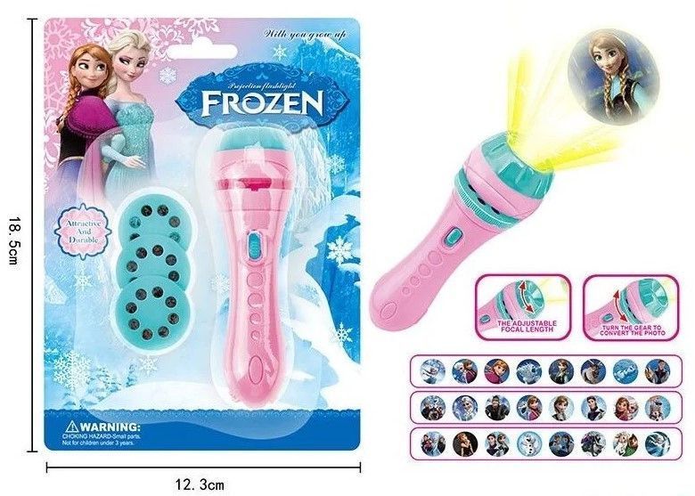 Ліхтарик-проектор Frozen 22088-18 А фото