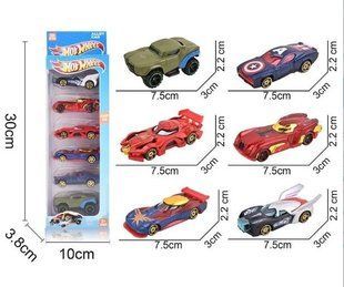 Hot Wheels Набір машинок 6 шт. в пакованні 896 G-1 фото