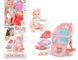 Пупс зі стільчиком для годування My doll feeding ser WZB 8127 фото 4