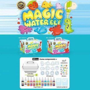 Набір з аквагелем Magic Water Elf для створення об'ємних фігур на воді 4101 AB фото