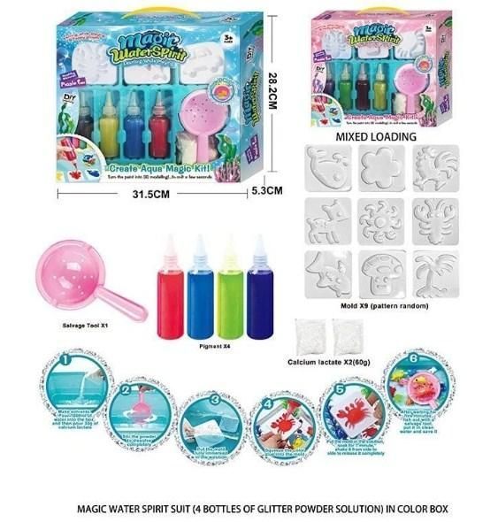 Набір для створення об'ємних фігур на воді Magic water spirit 87266 A/B/C/D фото