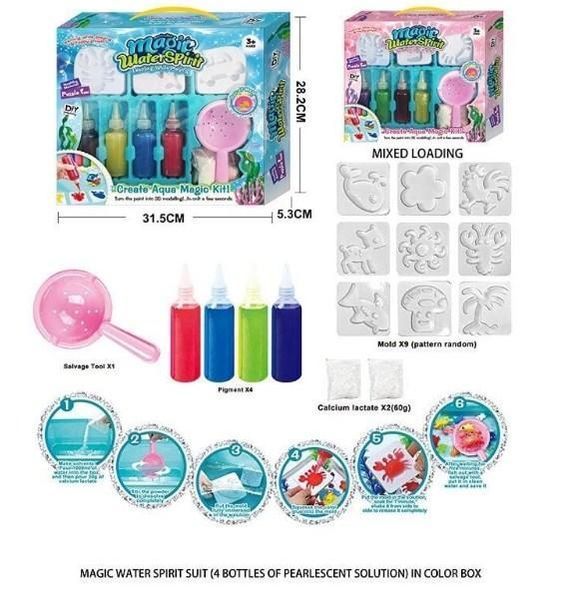 Набір для створення об'ємних фігур на воді Magic water spirit 87266 A/B/C/D фото