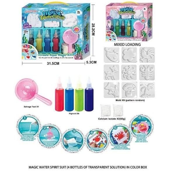 Набір для створення об'ємних фігур на воді Magic water spirit 87266 A/B/C/D фото