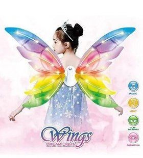 Крила феї кольорові зі світлом рухаються Wings Dream Light 813-91 фото