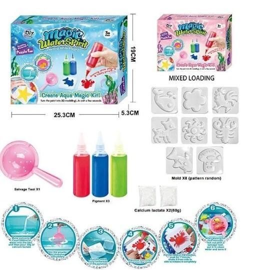 Набір Створення об'ємних фігур на воді Magic water spirit 87966 E/F/G/H фото