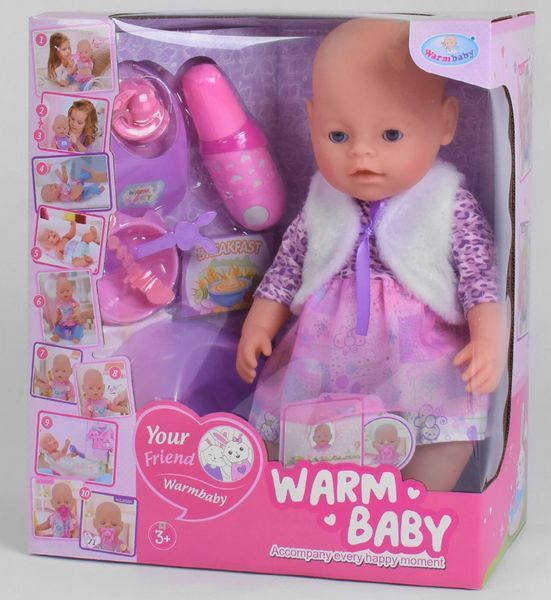 Пупс Бебі Борн Warm Baby WZJ 058 фото