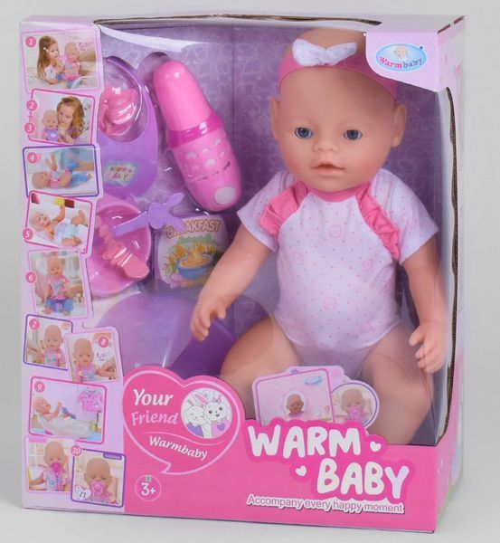 Пупс Бебі Борн Warm Baby WZJ 058 фото