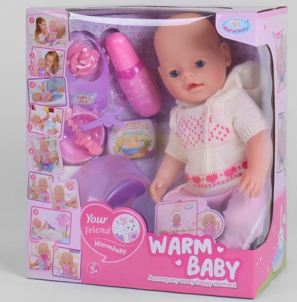 Пупс Бебі Борн Warm Baby WZJ 058 фото